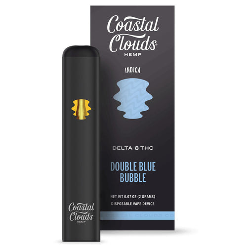 Coastal Clouds Delta 8 Disposable | 2g - Double Blue Bubble