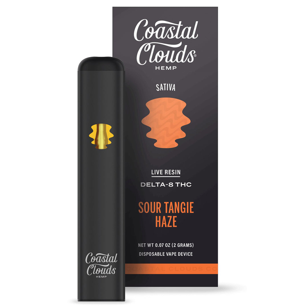 Coastal Clouds Delta 8 Disposable | 2g - Sour Tangie Haze