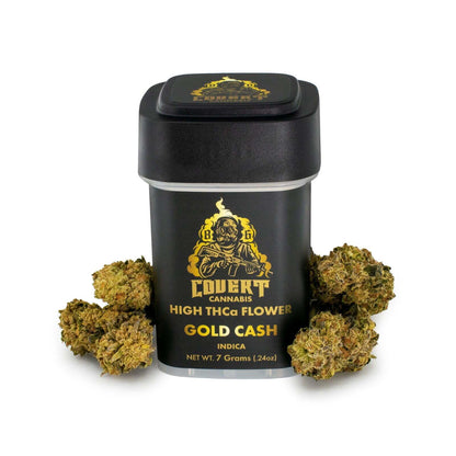 Covert High THC-A Flower | 3.5g - Gold Cash