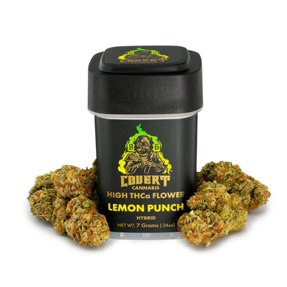 Covert High THC-A Flower | 3.5g - Lemon Punch