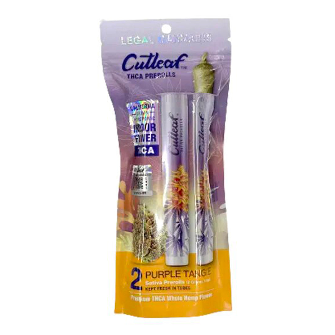 Cutleaf THC-A Pre-Rolls | 2pk - Purple Tangie