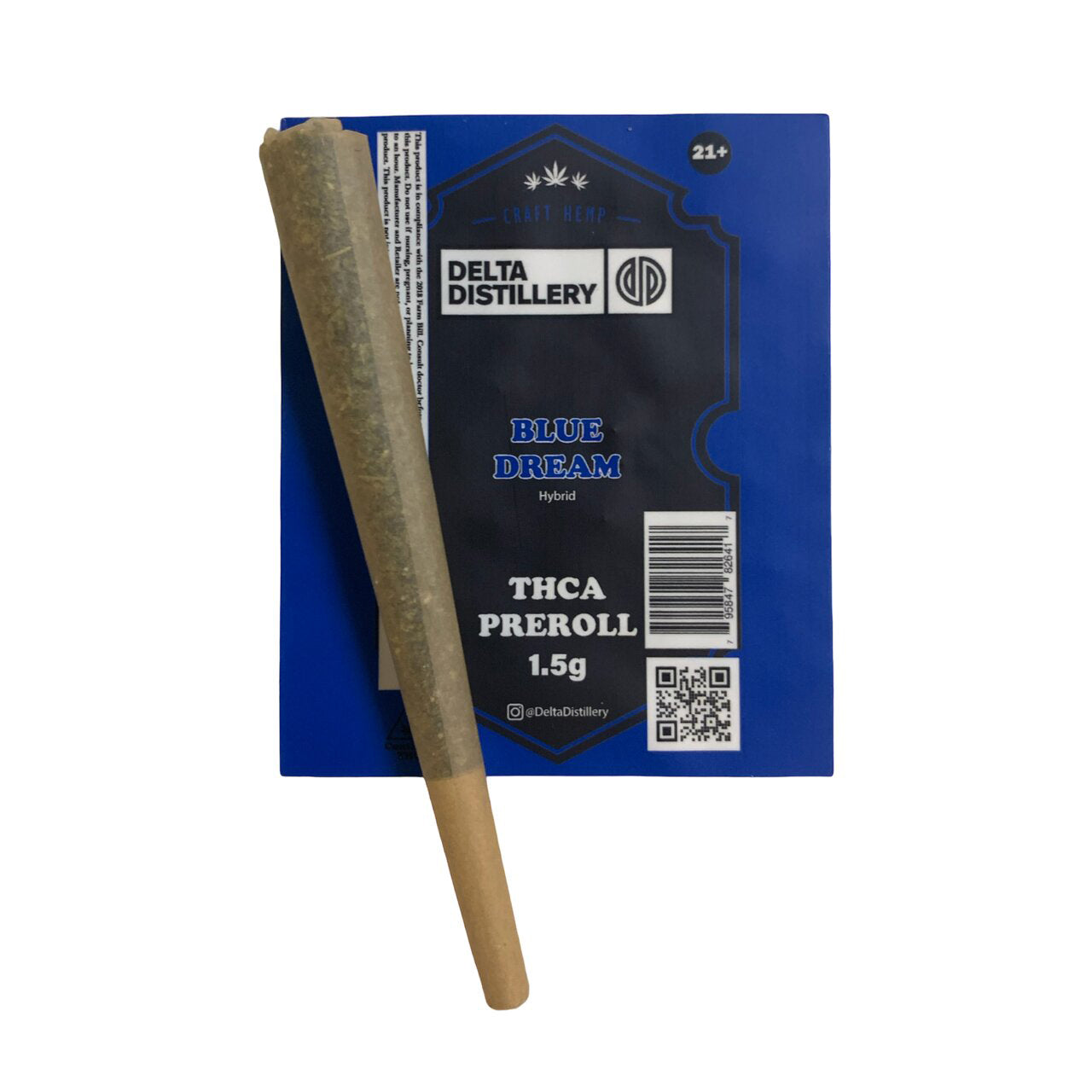 Delta Distillery THC-A Pre-Roll | 1.5g - Blue Dream