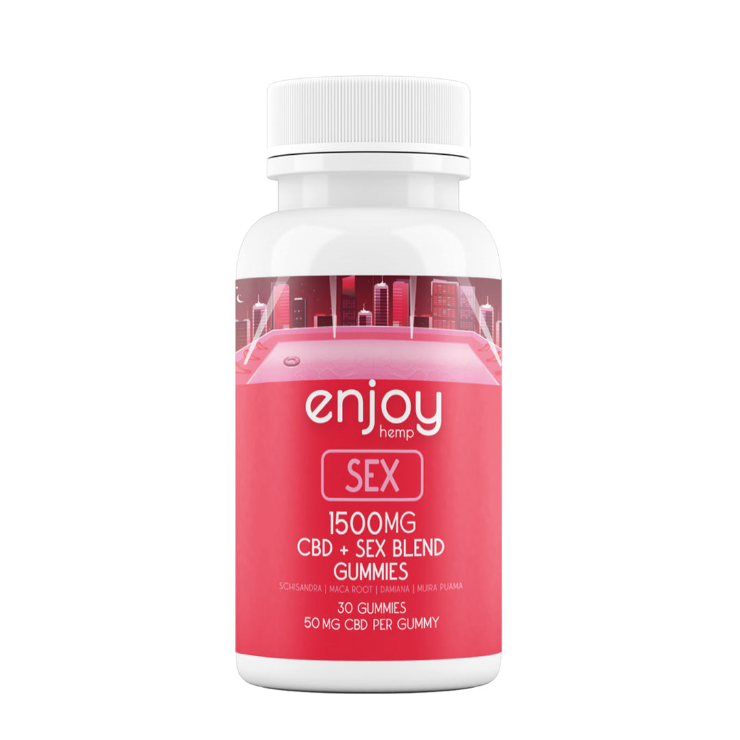 Enjoy Hemp CBD Sex Gummies | 1500mg