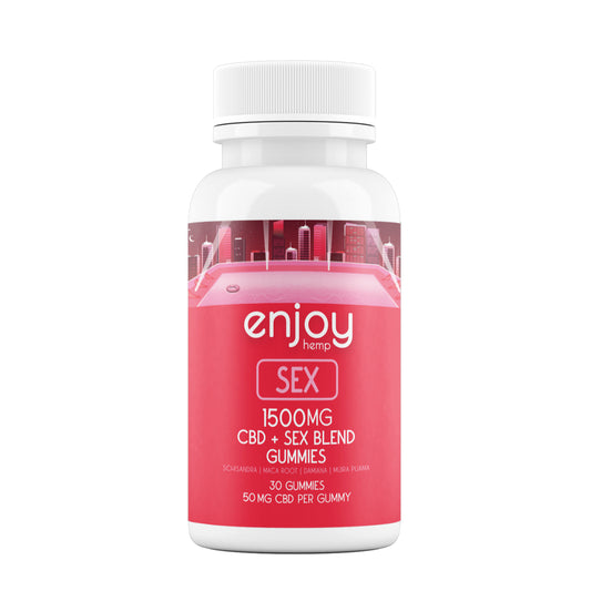 Enjoy Hemp CBD Sex Gummies | 1500mg