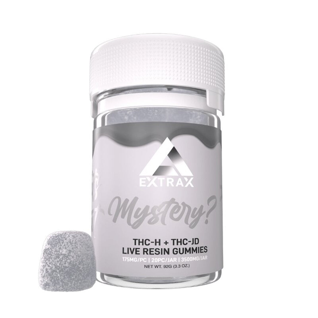 Extrax Delta 8 +THCH + THCJD Gummies | 3500mg - Mystery