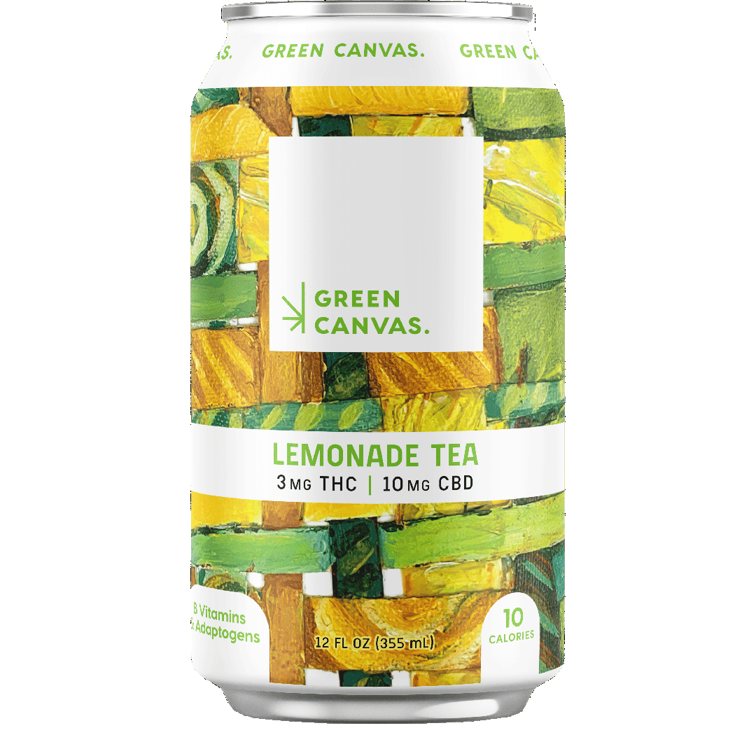 Green Canvas CBD Tea | 10mg - Lemonade