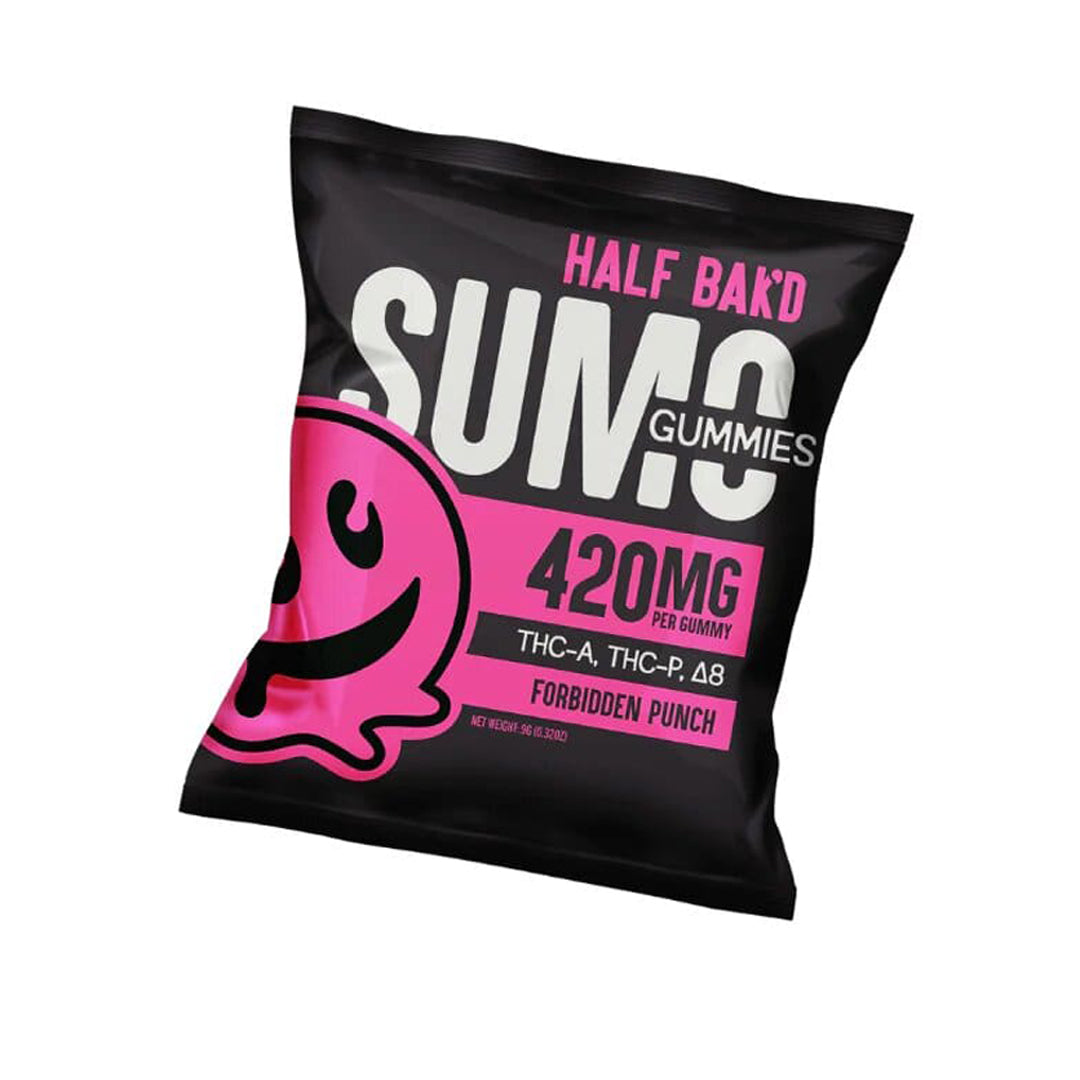 Half Bak'd Sumo Gummies | 2ct - Forbidden Punch