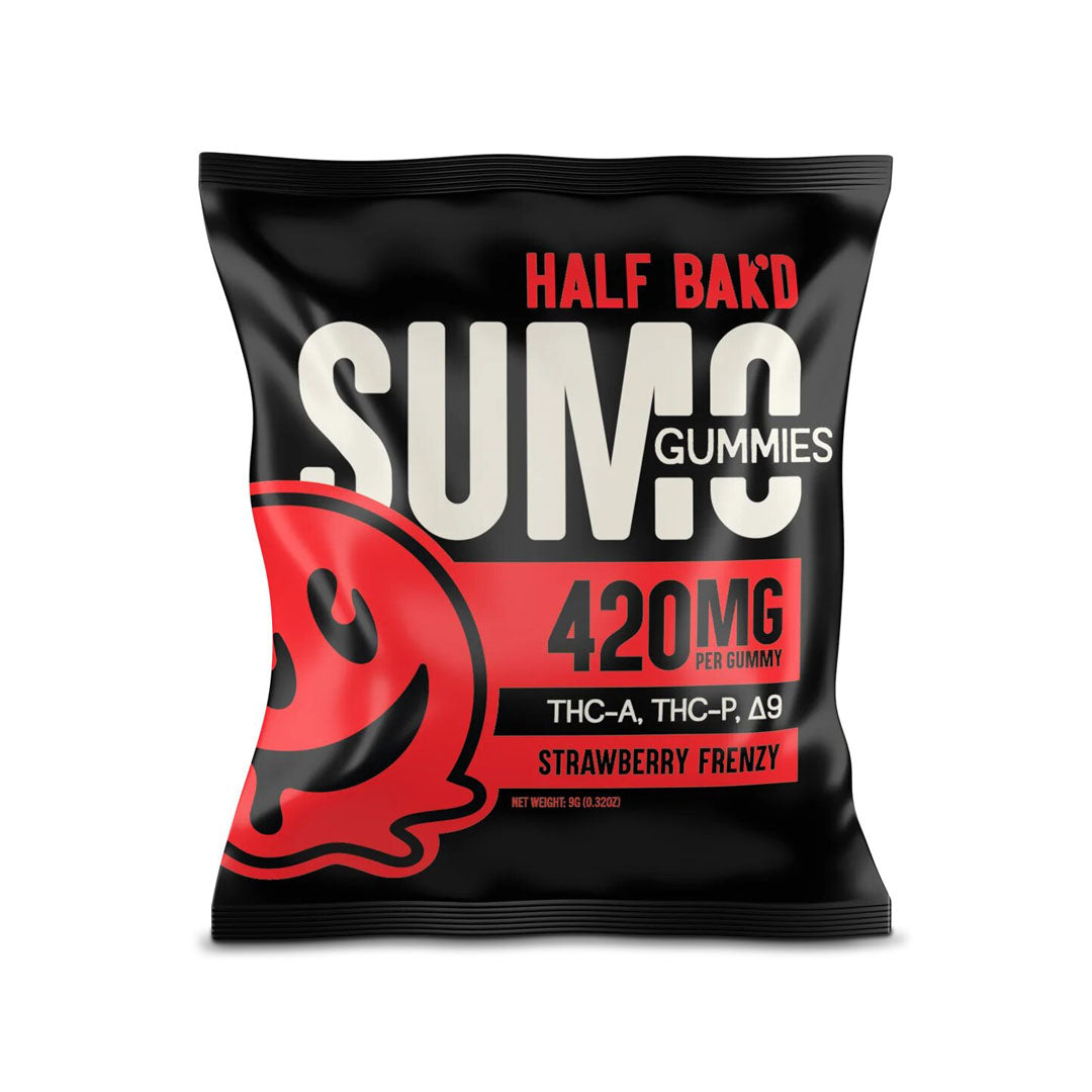 Half Bak'd Sumo Gummies | 2ct - Strawberry Frenzy