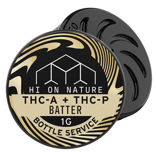 Hi On Nature THC-A + THC-P Dab Batter | 1g - Bottle Service