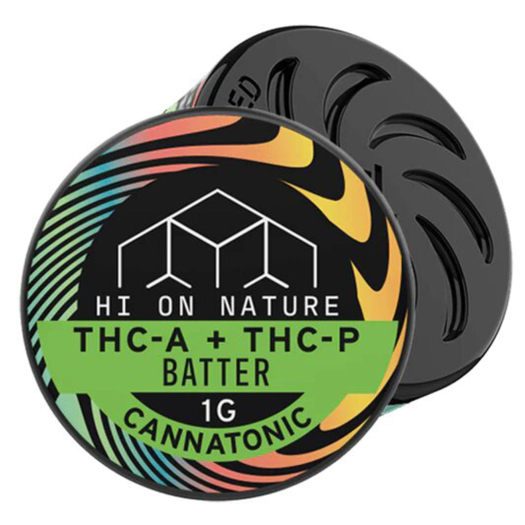 Hi On Nature THC-A + THC-P Dab Batter | 1g - Cannatonic