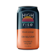 Load image into Gallery viewer, High Rise Delta 9 Seltzer | 5mg - Blood Orange

