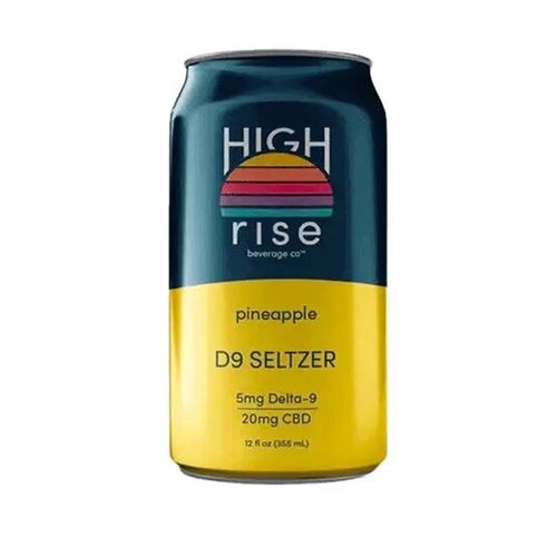 High Rise Delta 9 Seltzer | 5mg - Pineapple
