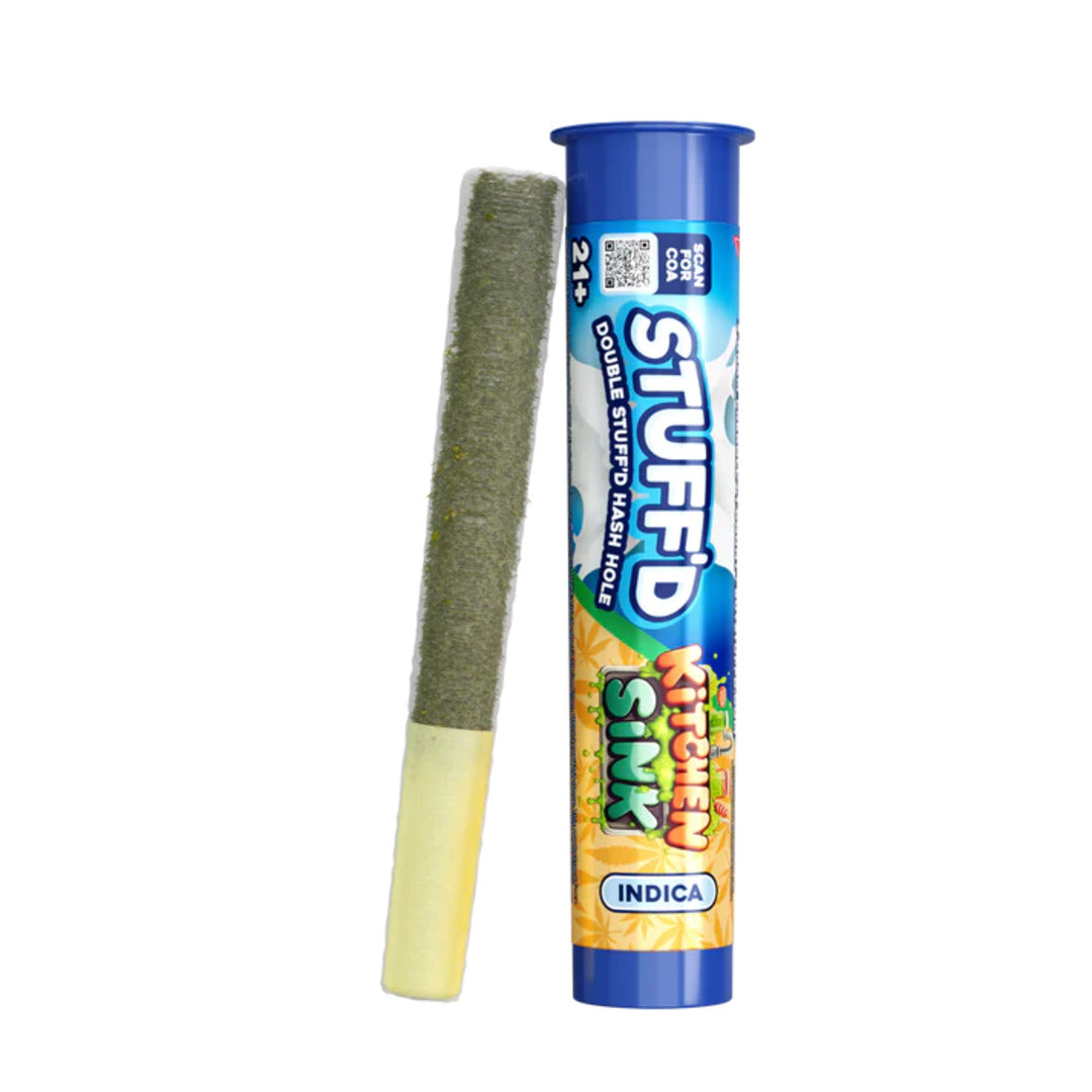 Stuff'd Double Stuff'd THC-A Hash Hole Pre-Roll | 2g
