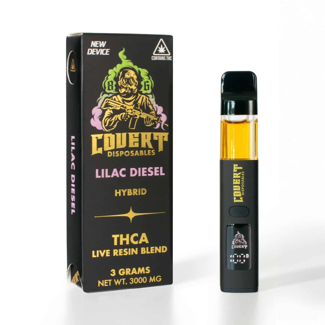 Covert THC-A Live Resin Disposable Vape | 3g