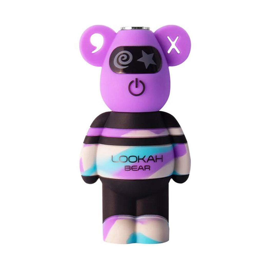 Lookah Bear 510 Vape Battery - Purple Tie-Dye