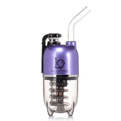 Lookah Dragon Egg Portable E-Rig Vaporizer Kit - Purple