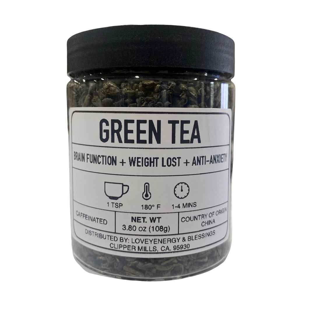 Loveyenergy Gunpowder Green Tea Jar