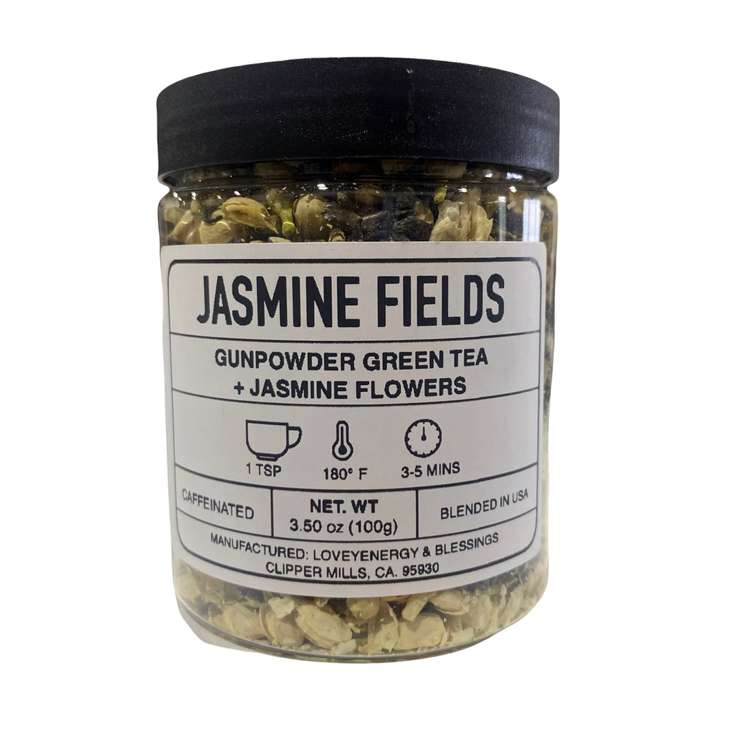 Loveyenergy Jasmine Fields Tea Jar