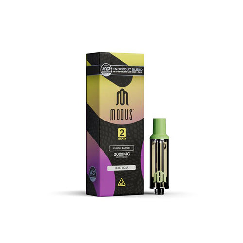 Modus Knockout Vape Cartridge | 2g - Purple Barnie