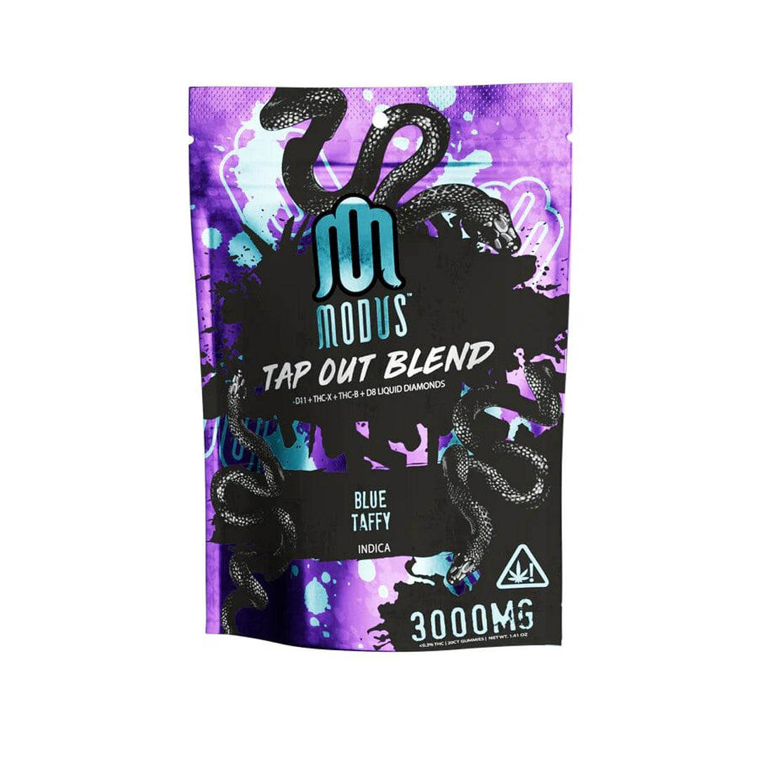 Modus Tap Out Gummies | 3000mg - Blue Taffy