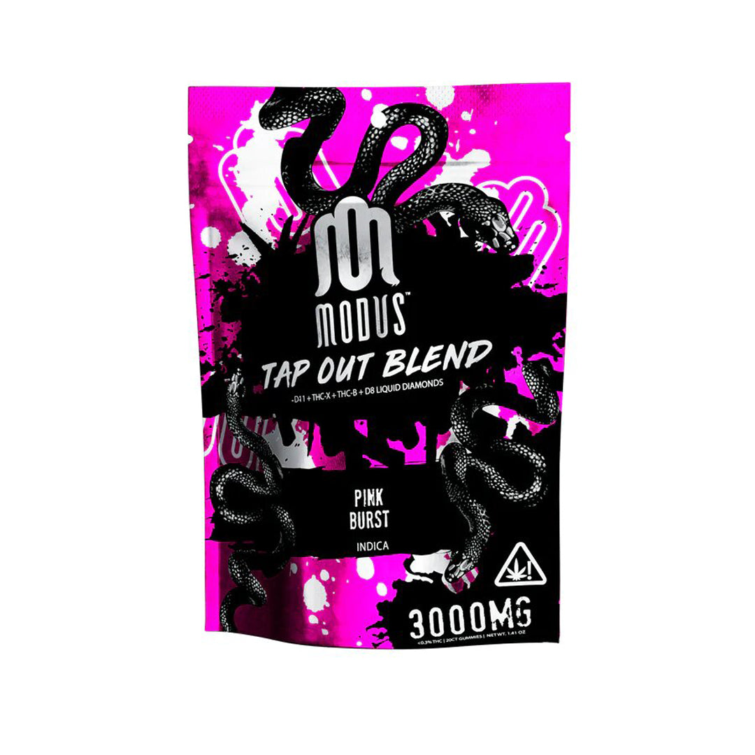 Modus Tap Out Gummies | 3000mg - Pink Burst