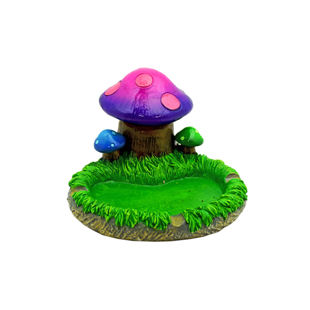 Mushroom Ashtray W/ Storage