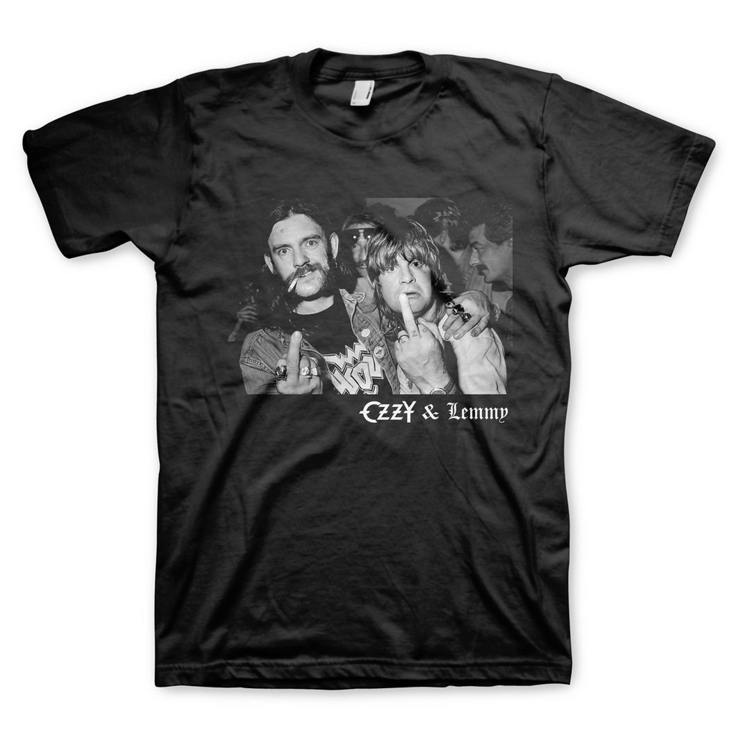 Ozzy & Lemmy - Finger T-Shirt