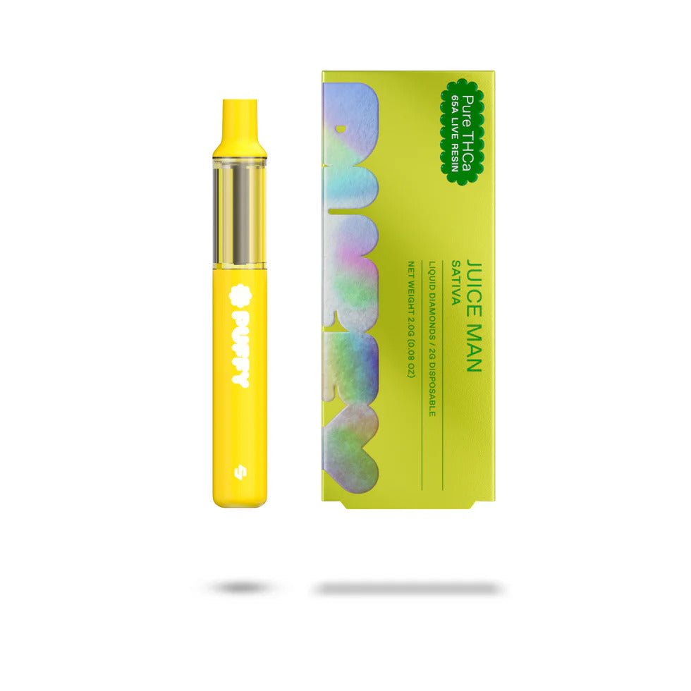 pure thc vape pen disposable Puffy THC-A Live Resin – Infinity's End 10000 Puffs taste:Extremely Cool Green Grapes Coastal Clouds Co. E-Liquid