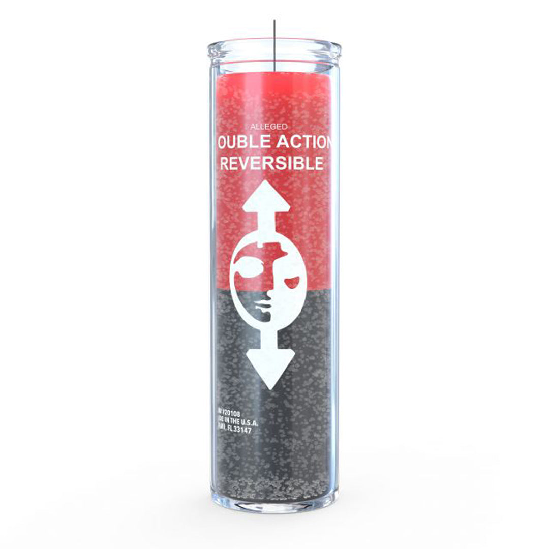 Reversible Red/Black 7 Day Candle