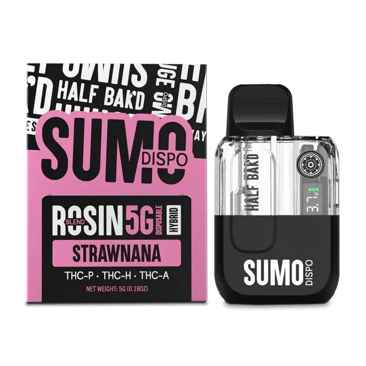 Half Bak'd Sumo Rosin Blend Disposable Vape | 5g