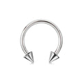 Steel Horseshoe Spike Hoop