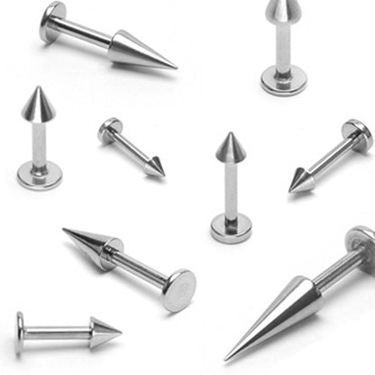 Steel Labret Spiked Stud