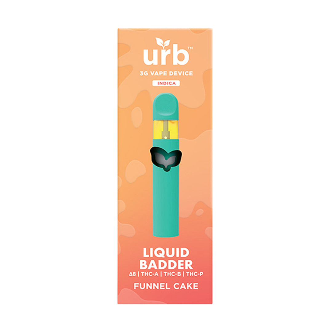 URB THC-A Liquid Badder Disposable Vape | 3g - Funnel Cake