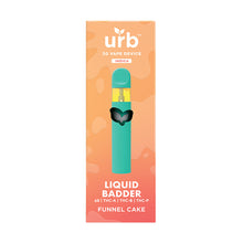 Load image into Gallery viewer, URB THC-A Liquid Badder Disposable Vape | 3g - Funnel Cake

