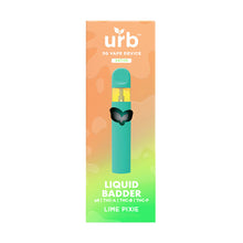 Load image into Gallery viewer, URB THC-A Liquid Badder Disposable Vape | 3g - Lime Pixie
