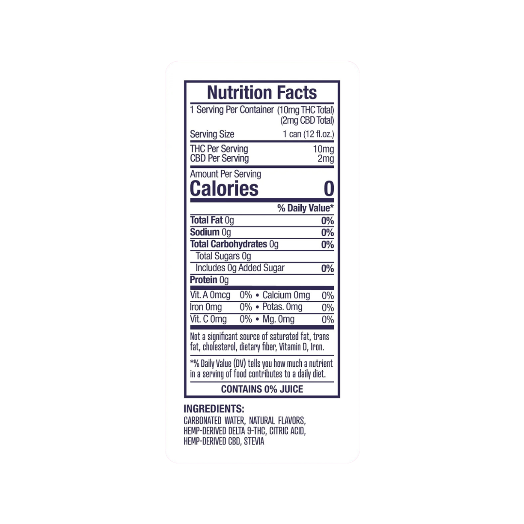 Delta THC Seltzer | 10mg