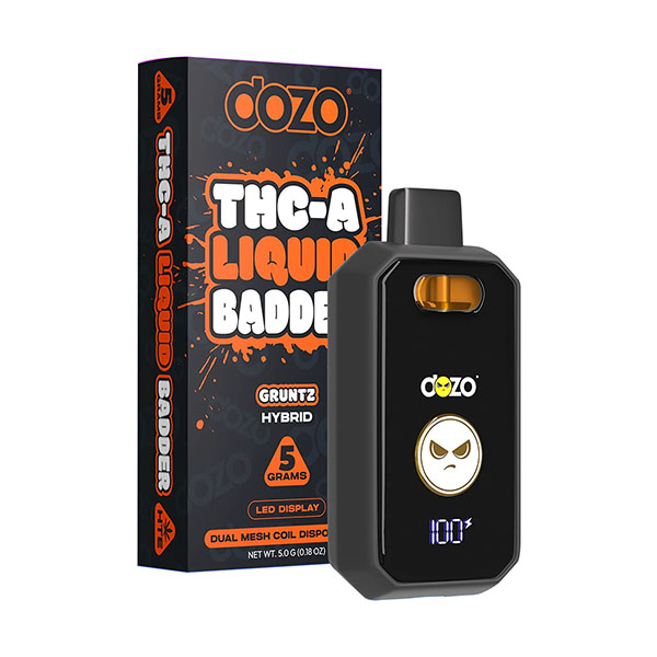 Dozo THC-A Liquid Badder Disposable Vape | 5g