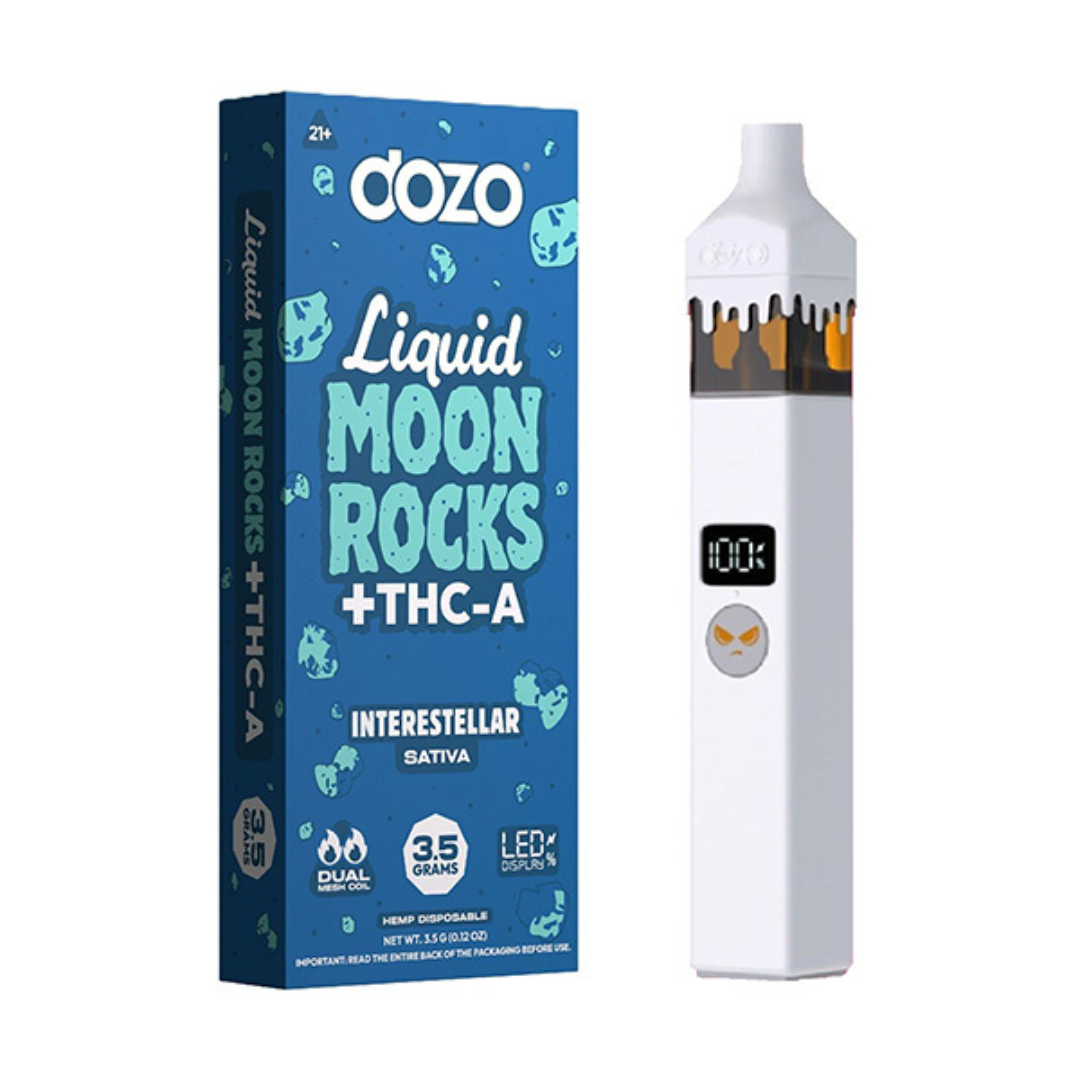 *Dozo Liquid Moon Rocks THC-A Disposable Vape | 3.5g