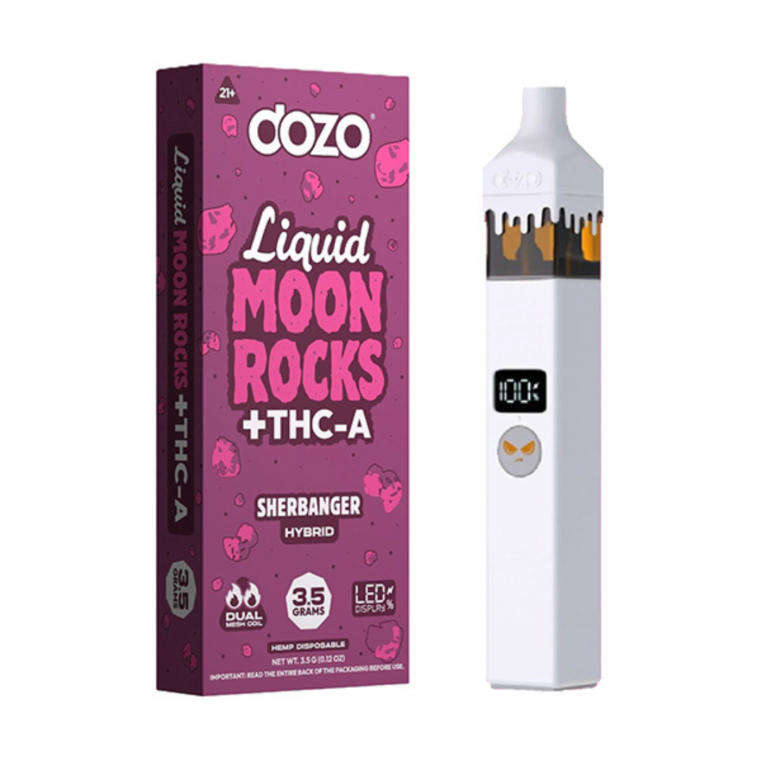 *Dozo Liquid Moon Rocks THC-A Disposable Vape | 3.5g