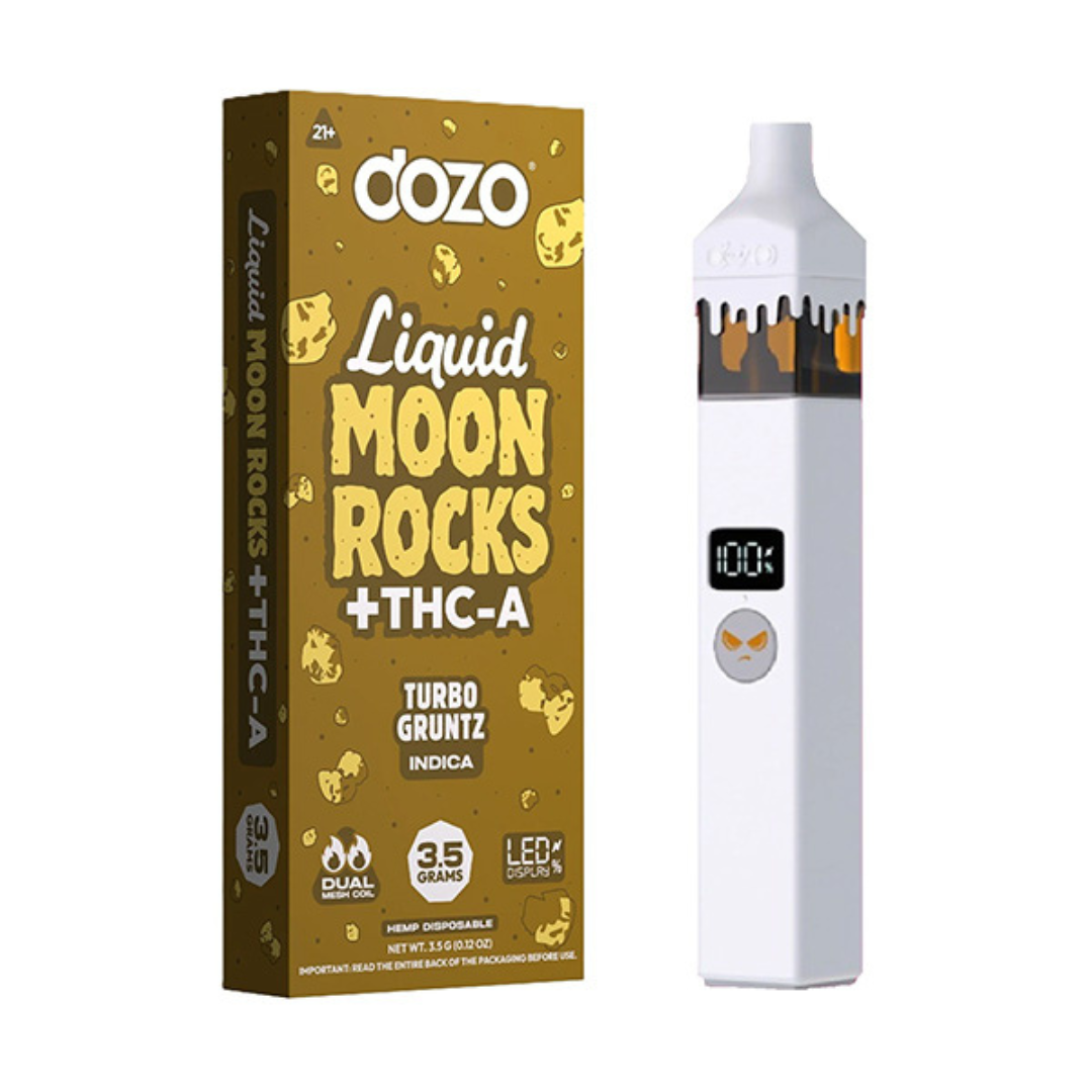*Dozo Liquid Moon Rocks THC-A Disposable Vape | 3.5g