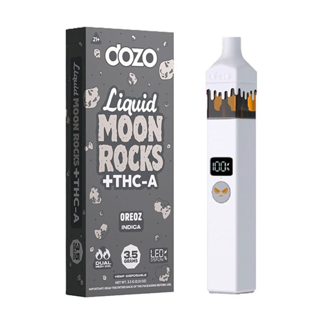 *Dozo Liquid Moon Rocks THC-A Disposable Vape | 3.5g