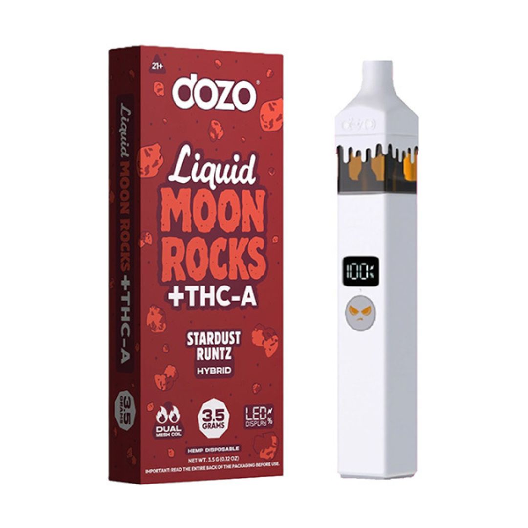*Dozo Liquid Moon Rocks THC-A Disposable Vape | 3.5g