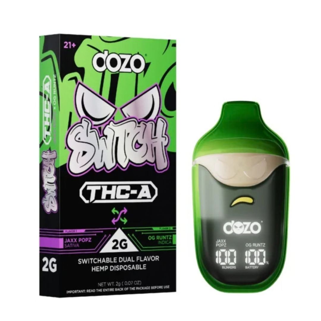 Dozo Switch Dual Flavor THC-A Disposable Vape | 2g