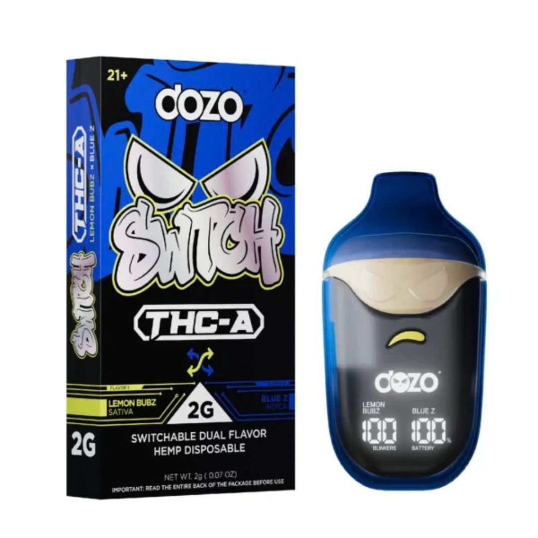 Dozo Switch Dual Flavor THC-A Disposable Vape | 2g