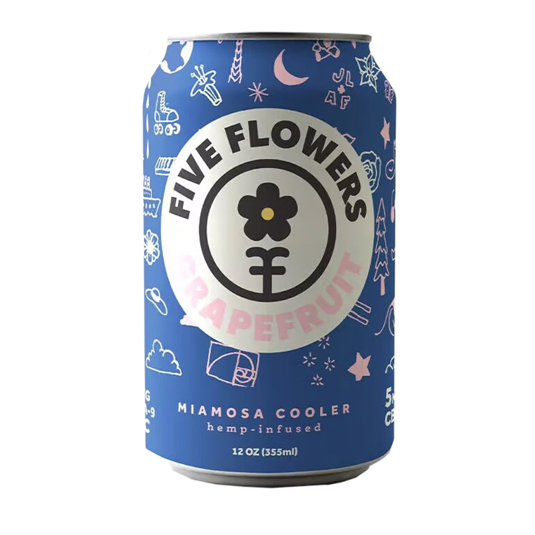 Five Flowers Delta Infused Cooler | 5mg