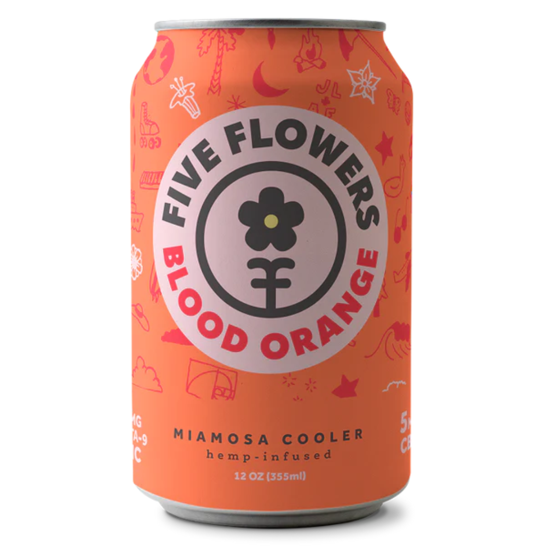 Five Flowers Delta Infused Cooler | 5mg