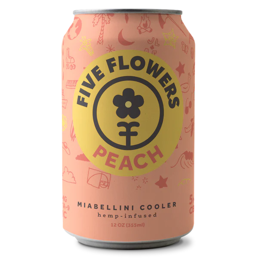Five Flowers Delta Infused Cooler | 5mg