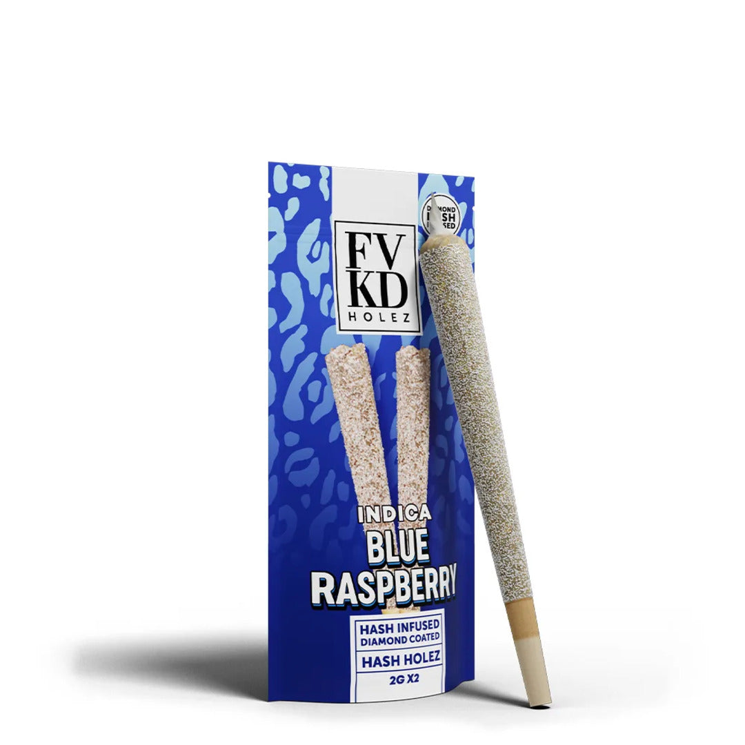 FVKD Diamond Coated THC-A Hash Hole Pre-Rolls | 2ct