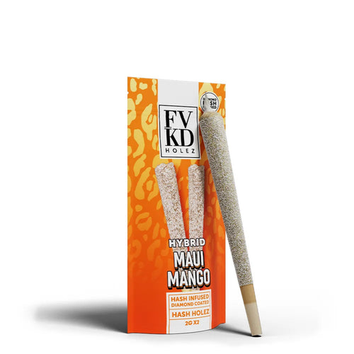FVKD Diamond Coated THC-A Hash Hole Pre-Rolls | 2ct