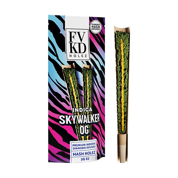 FVKD Diamond Infused Hash Holez Pre-Rolls | 2ct – Infinity's End